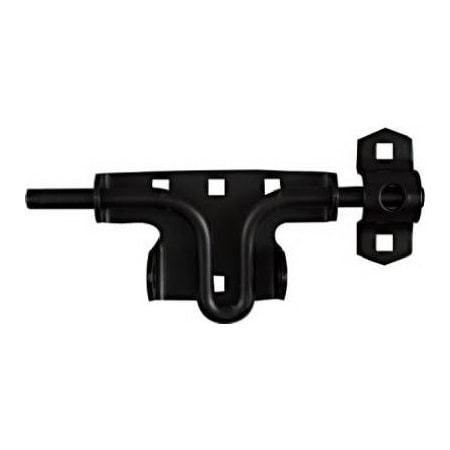 National Hardware BLK Slide Bolt Latch N165-506
